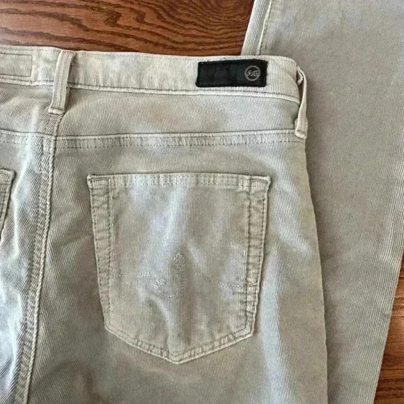 Adriano Goldschmeid AG Prima Ankle Cigarette Ankle Corduroy Skinny Jean Size 27 - Picture 7 of 11